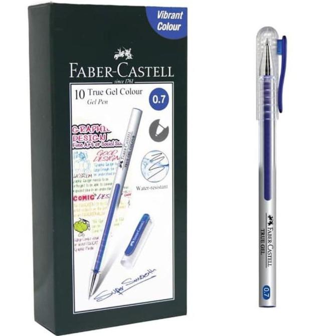 

Pulpen Bolpen Bolpoint Faber Castell True Gel 0.7