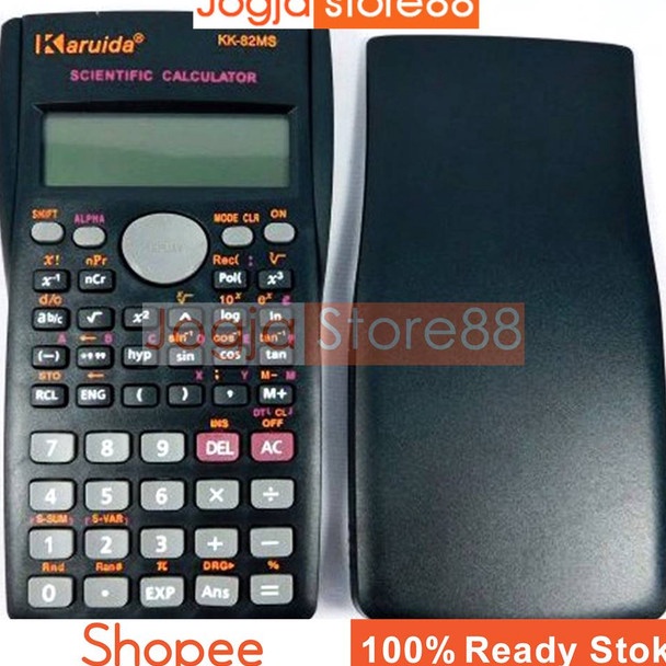 

Modis.. Kalkulator Elektronik Scientific Calculator - KK-82MS-B - Black ASW