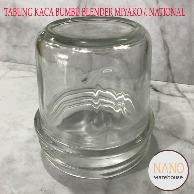 $$$$] Tabung Botol Kaca Bumbu Cabe Kecil Blender Miyako