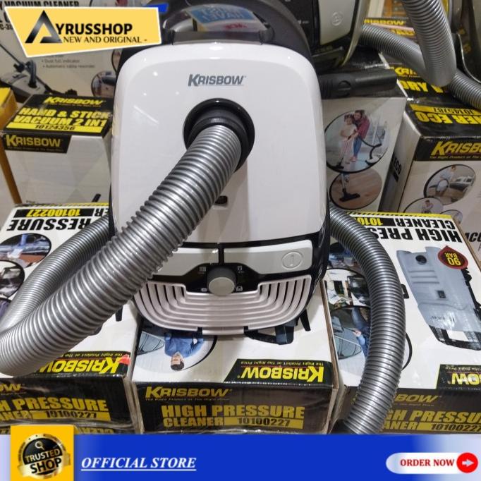 ,,,,,,,] Krisbow Penghisap Penyedot Debu Kering 3L/Vacum/Vacuum Cleaner Listrik
