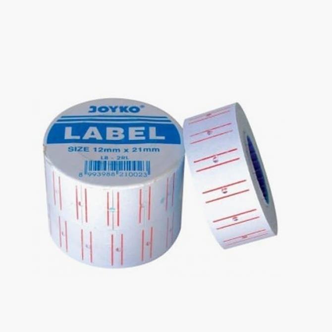 

Kertas Label Harga Joyko 1 Baris LB - 2RL (Labeller 5500M)