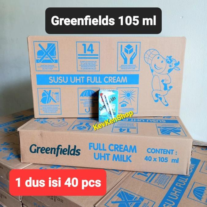 

GREENFIELDS UHT Susu 125ml Green Fields 125 ml Harga per Dus isi 40