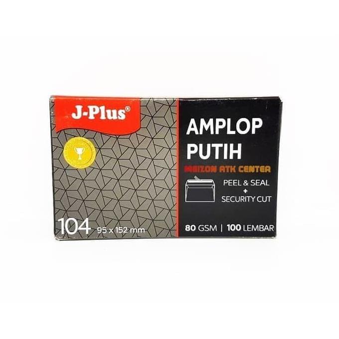 

Amplop J-Plus / JPlus 104 Merah Seal