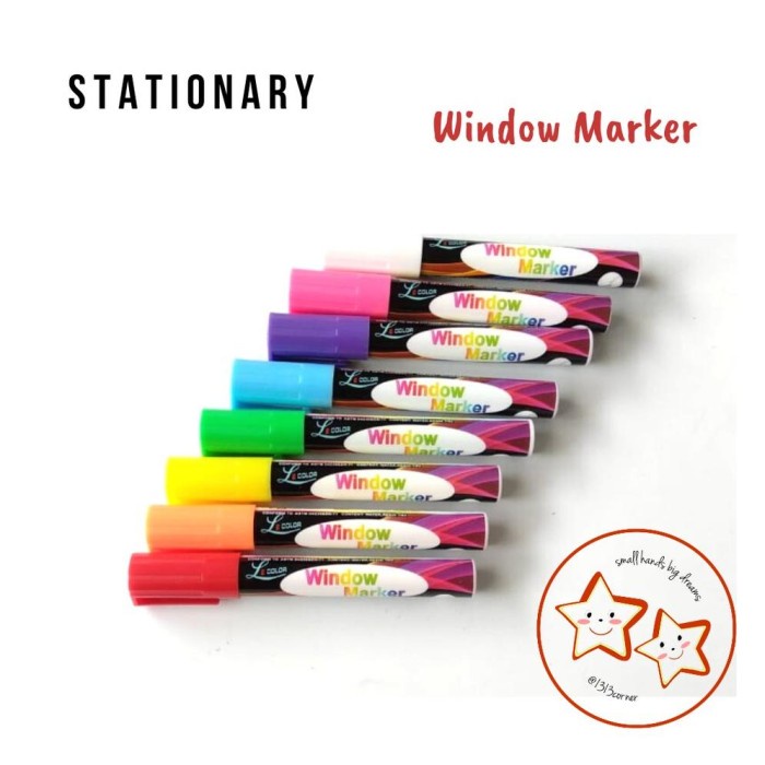 

Terlaris Chalk Window Marker/ Liquid Chalk/ Kapur Cair