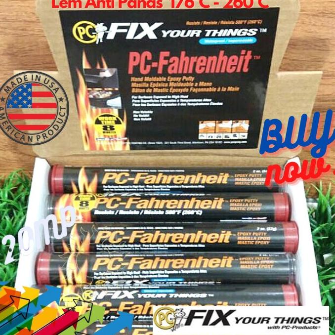 ~@~@~@~@] Lem PC Fahrenheit Lem Anti Panas 500F Tangki Knalpot Dll USA