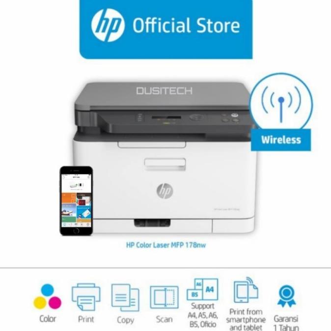 Silahkan Order] Printer HP Laserjet Color M178NW MFP - HP Laserjet 178NW