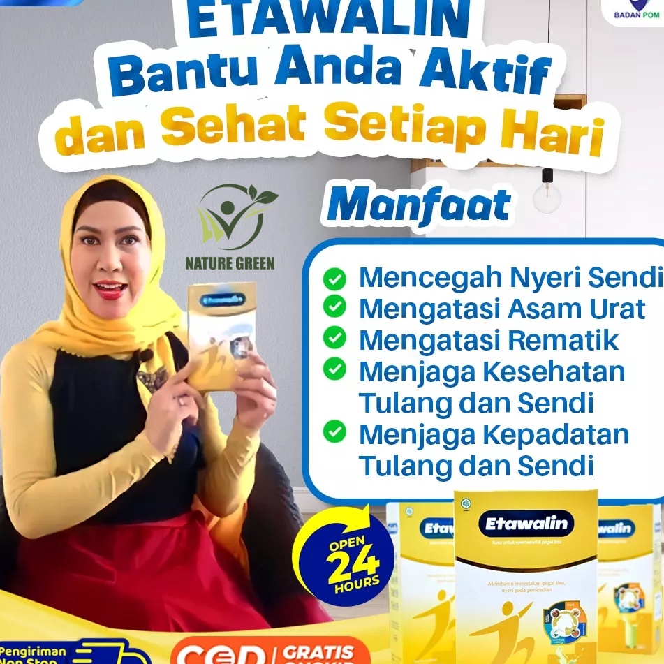 

Grosiran Murah Susu Etawalin – Susu Kambing Etawa Tingkatkan Kepadatan & Kesehatan Tulang Sendi Bantu Atasi Asam Urat Rematik Reumatik Nyeri Sendi Cocok Untuk Lansia !