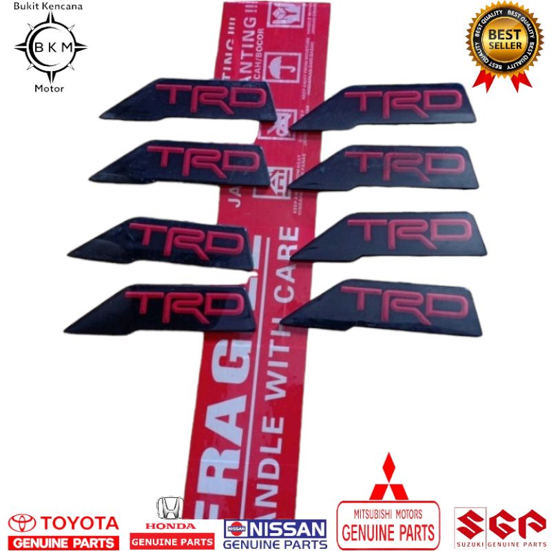 emlem akrilik TRD sportivo gril fortuner 2021