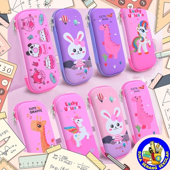 

Ready.. Kotak Pensil / Pensil Case Jumbo Cute Motif Lucu SK0067 J9I