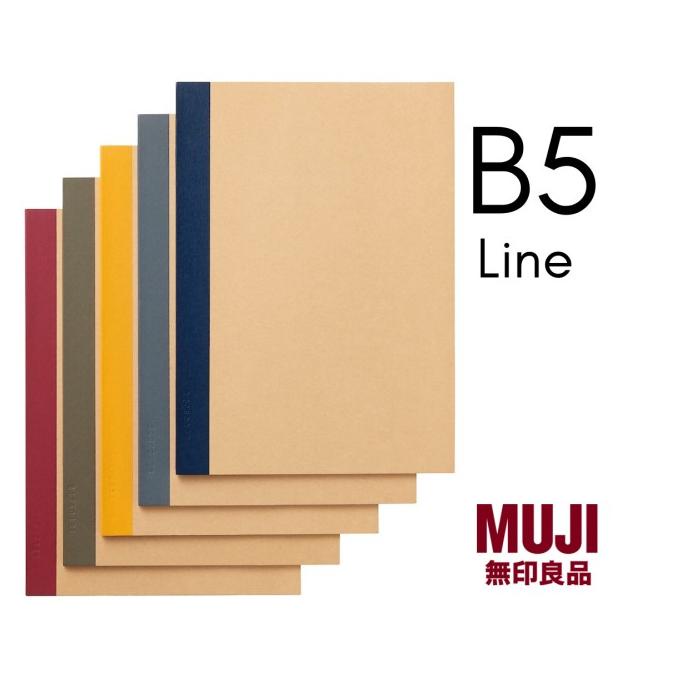 

Muji Notebook B5 ( 5 Buah Buku/Set)