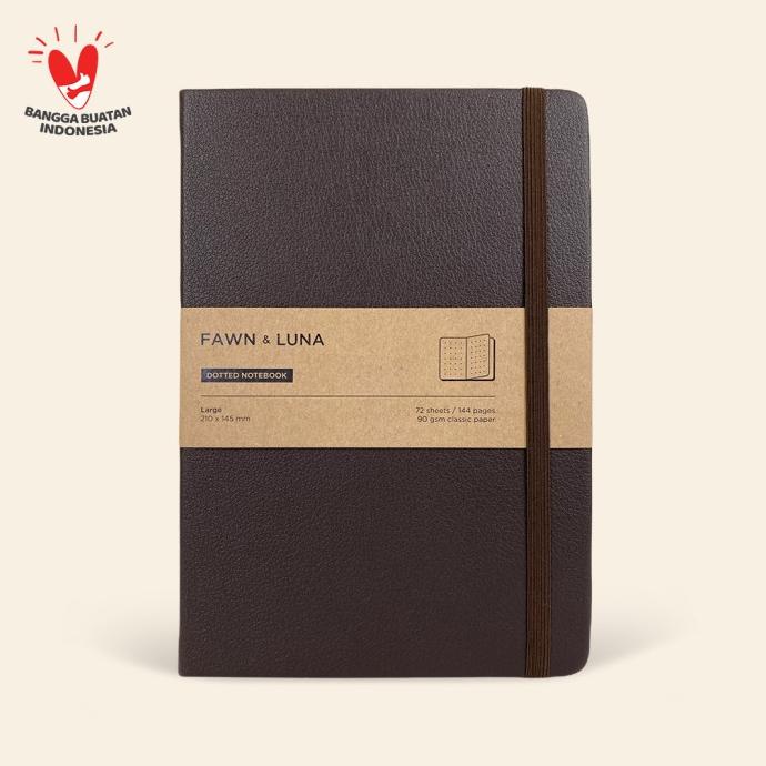 

Notebook / Journal A5 Large - Woodside Brown - Buku Jurnal / Agenda