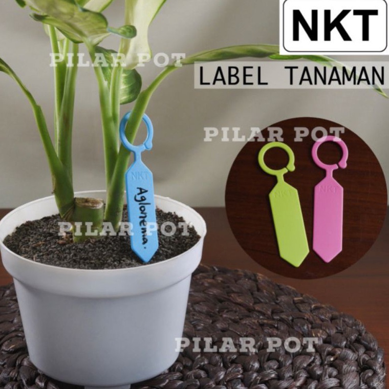 

Murah banget label tag tanaman nkt warna warni name tag bahan tebal - per pack isi 50 pcs 83