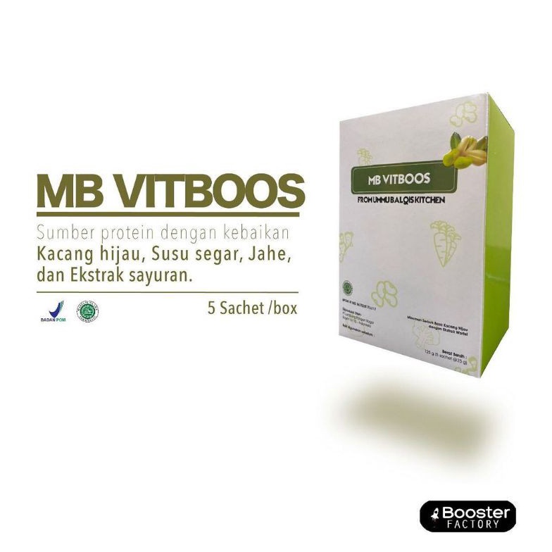 

Terlaris.. MB Vitboos / Mungbean Vitboos (bisa request hampers) by Boosterfactory (from ummubalqis kitchen) N9Z