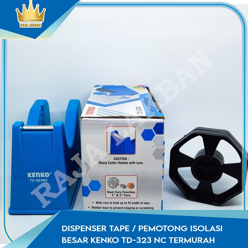 

Harga Termurah.. Dispenser Tape / Pemotong Isolasi Besar KENKO TD-323 NC TERMURAH 40