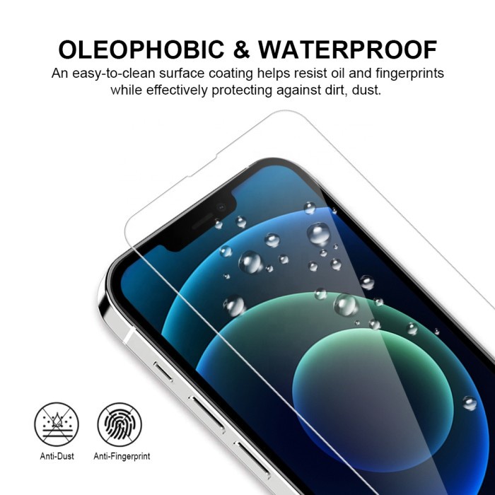 NEW SERIES TEMPERED GLASS IPHONE 13 PRO / 13 PRO MAX / 13 / 13 MINI REVMP CLEAR ORIGINAL