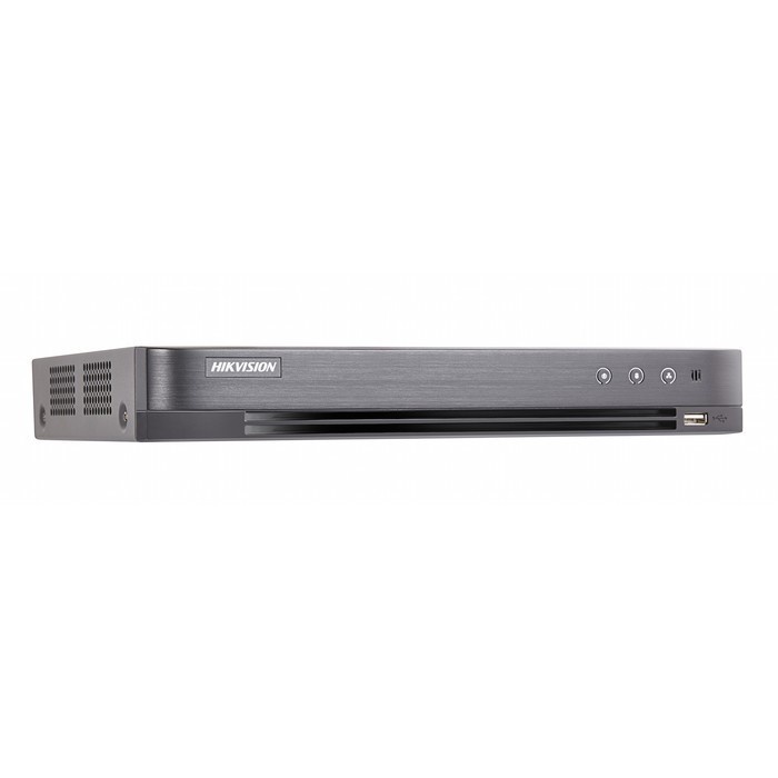 HIKVISION iDS-7200 series 1U Turbo AcuSense DVR (Front panel buttons, Alarm I/O and audio input opti