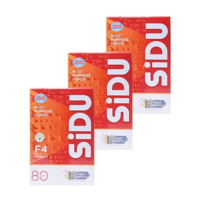 

Kertas HVS Sinar Dunia SIDU F4 80 Gram