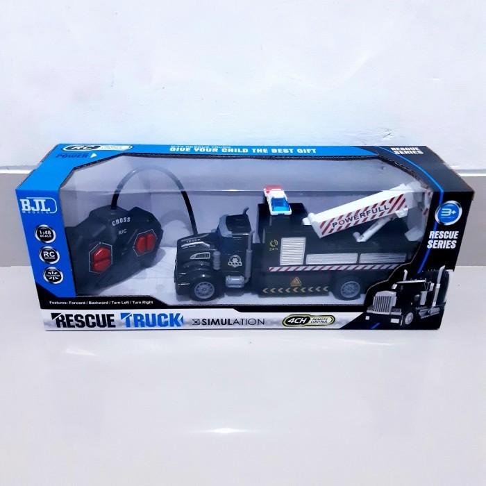 MAINAN RC TRUCK TOWING ANAK - REMOTE CONTROL MOBIL TRUK DEREK EDUKASI