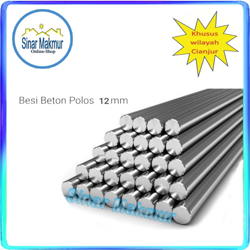 Besi Beton Behel Polos 12 MM