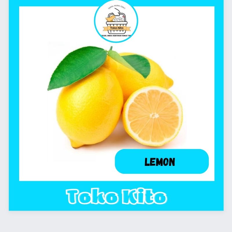 

LEMON / JERUK LEMON IMPORT / LEMON SEGAR 250 GR