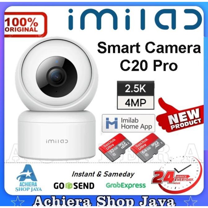 IMILAB C20 Pro Home Security Smart Camera 2K 360 IP Camera CCTV