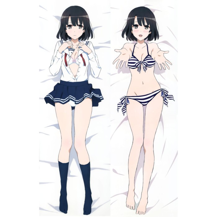 HOT SALE!!! DAKIMAKURA SARUNG GULING ANIME KATOU MEGUMI SAEKANO TERMURAH