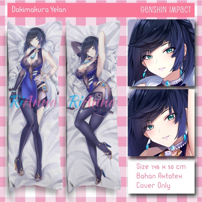 MUST HAVE DAKIMAKURA YELAN (GENSHIN IMPACT) TERLARIS