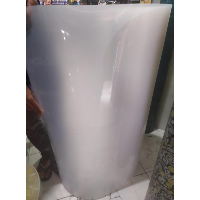 Ready Fiber / Penutup Pagar Masterglass Putih Polos 1.2 Mm