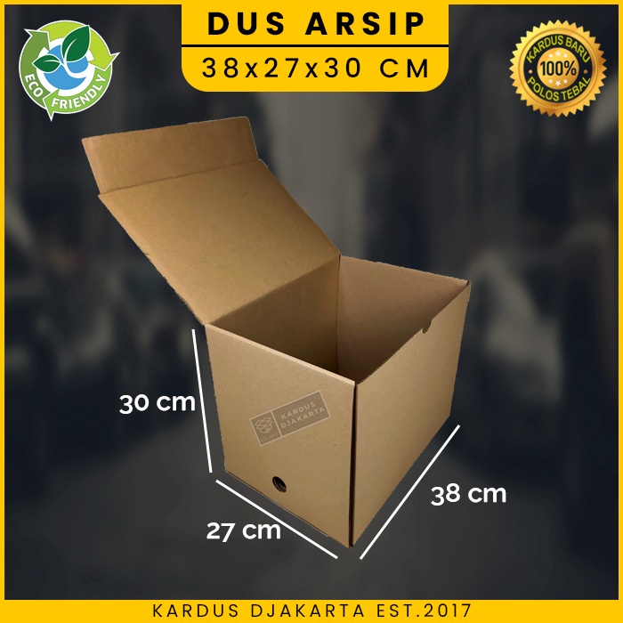 Kardus Arsip / Box File / Kotak Arsip 38x27x30 cm
