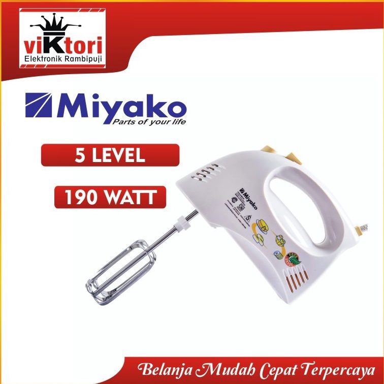 Dijual.. MIYAKO MIXER HM620 / HAND MIXER MIYAKO HM-620 / MIXER MIYAKO HM620 / MIXER HAND MIYAKO HM62