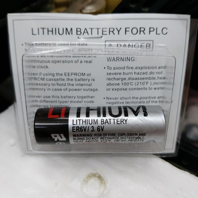 8.8 Lithium Toshiba Er6V Er6Vc119A 3.6V Aa