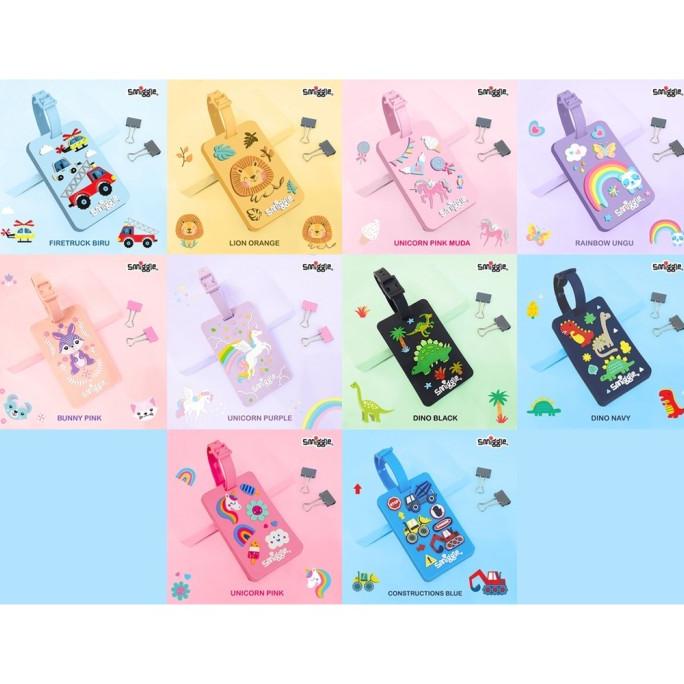

Limited Smgl Name Tag Rubber Tempat Kartu Nama Anak Sekolah Luggage Bag Tas