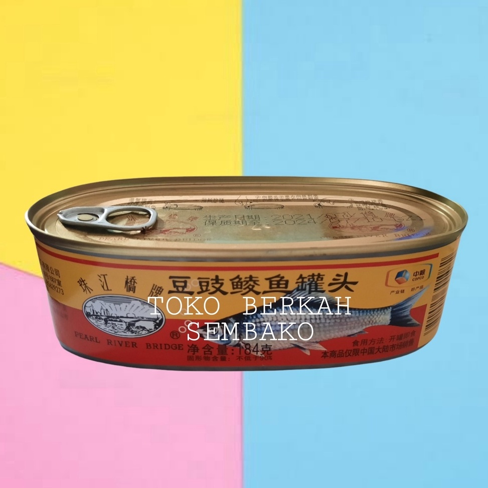 

➠Baru✦➯ FLKD8 TTS Fried Dace With Salted Black Beans / Ikan Tausi Kaleng 184 gr R45 ❂Terbaru