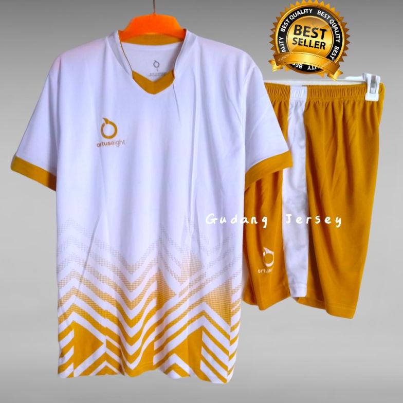 Terbaru Baju Futsal Jersey Badminton Stelan Futsal Ortuseight Riques Sablon Nama