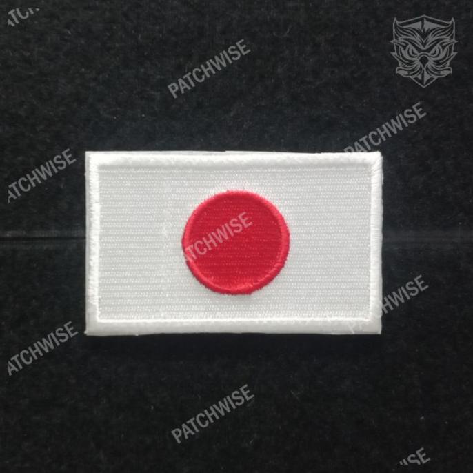 *#*#*#*#] Patch bordir bendera Jepang | Japan National Flag
