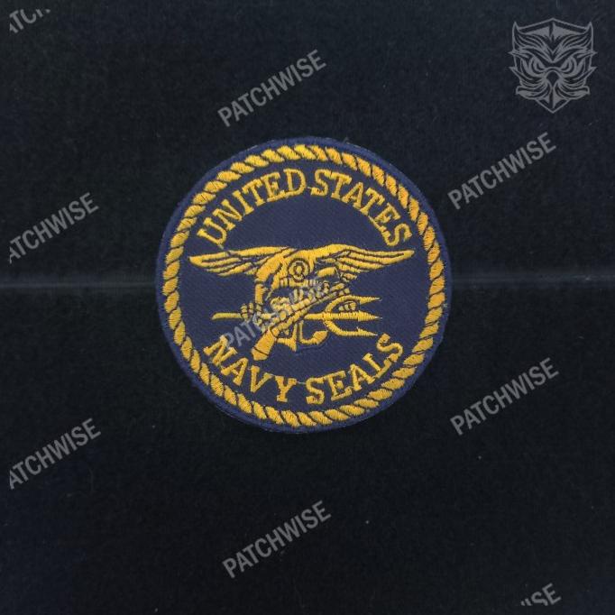Produk Unggulan] Patch bordir US NAVY SEALS