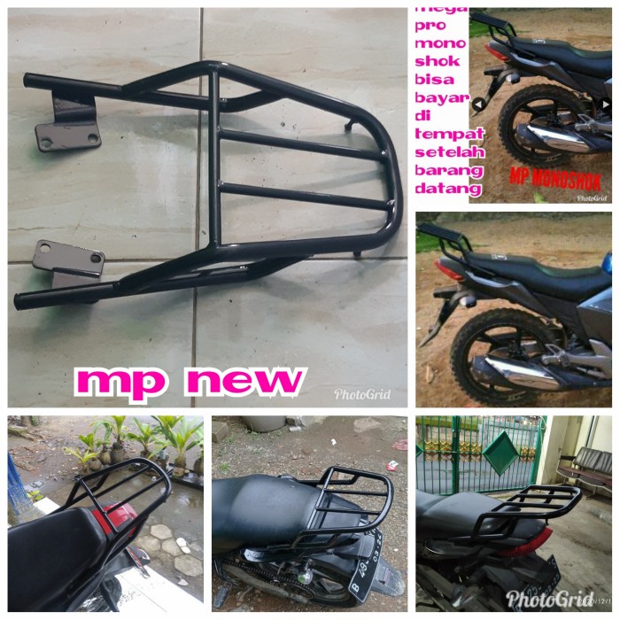 Megapro New Mono Shock Bracket Breket Behel Braket Box Motor