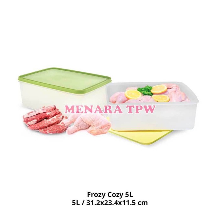 Best Seller Tupperware Frozy Cozy Large 5L 1Pc