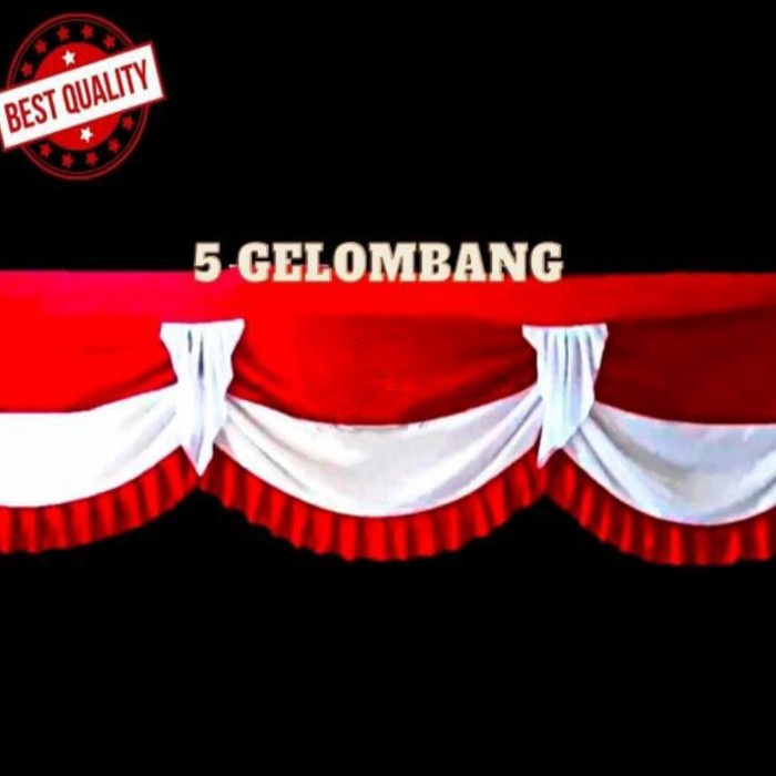 Bendera Umbul Umbul Gelombang Tantinseller