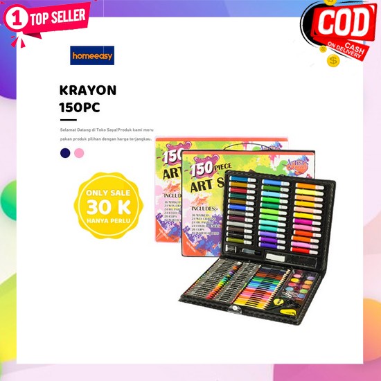 

Krayon Warna Cerah Melukis Peralatan Lukis Anak Anak Cowok Cewek Pewsrna Cerayon Terbaru 2023 Crayo Lengkap Besar Tulis Murahh Crayon Anti Air Crsyon Alat Menggambar Pastel Colouring Set Mewarnai Anak Art Crayon Krayon M Homeeasy Oil Pastel Crayon 150Pcs