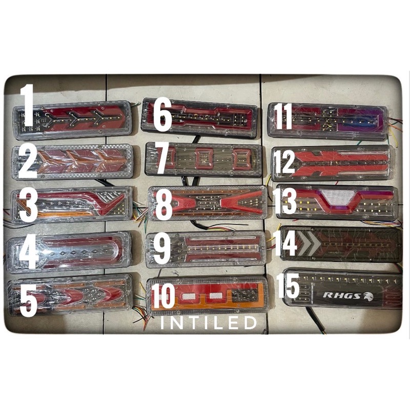 12VOLT - (SEPASANG) STOPLAMP UNIVERSAL PICK UP FUTURA L300 NEW CARRY