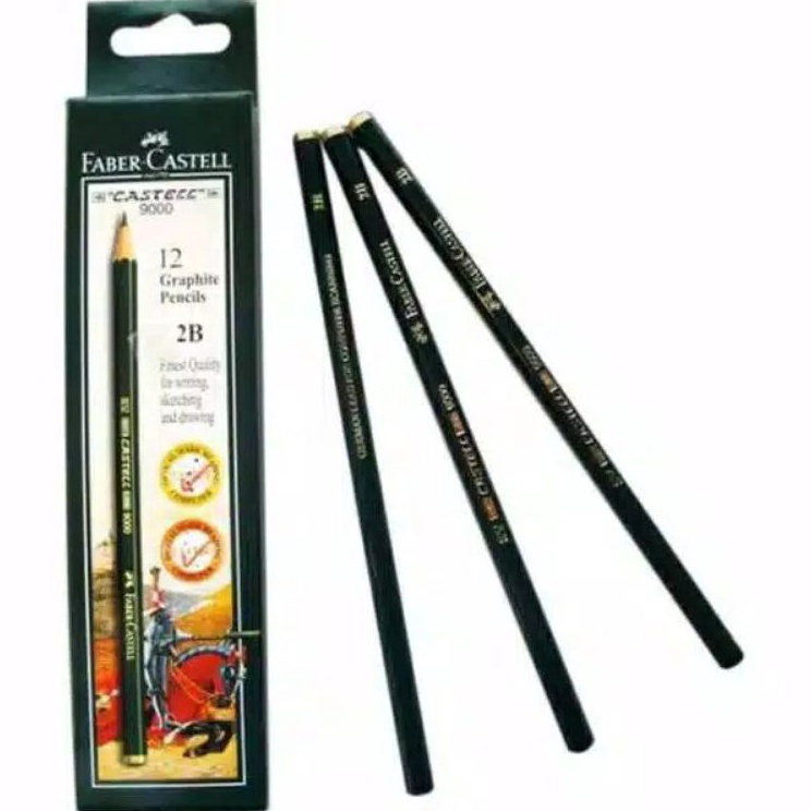 

✶Murah↓ SG6LA pensil faber castell 2B /1pak F69 ★Grosir