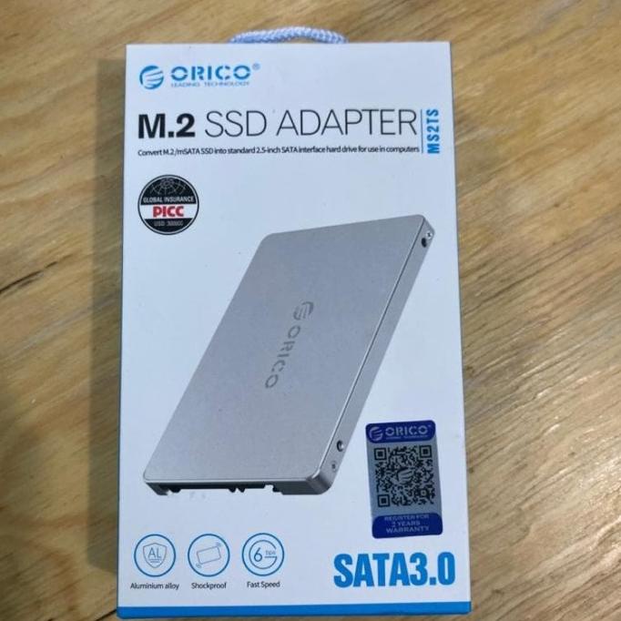 Orico MS2TS M.2 NGFF MSATA To SATA Converter - Case HDD Enclosure M2