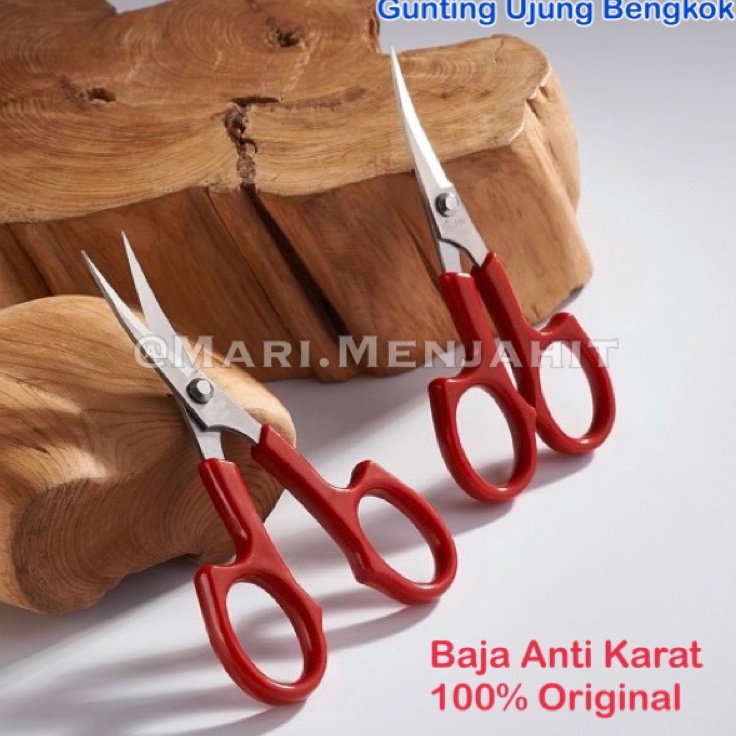 

✬Harga Murah➟ 098OE Gunting Bordir Ujung Lengkung Lengkuk Bengkok PIN 1553 - High Quality G73 ❉Model Terkini