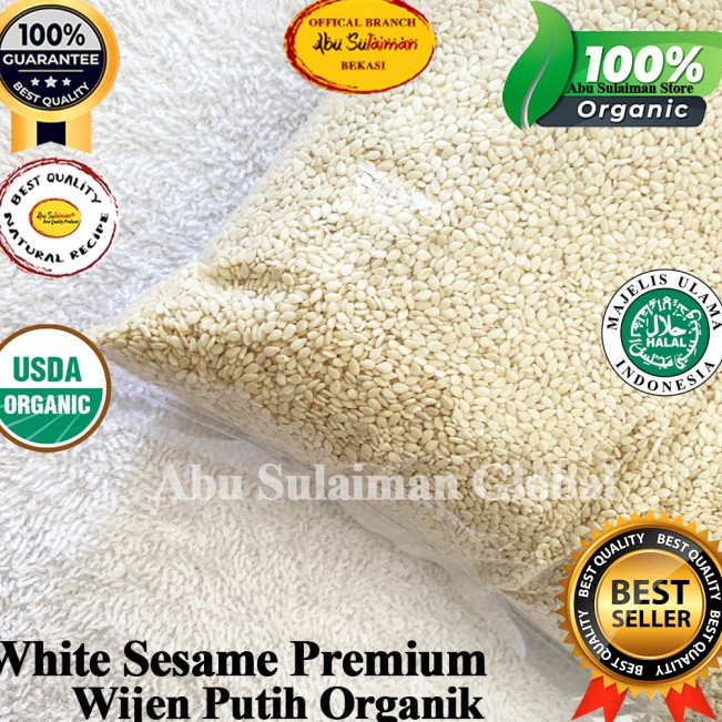 

❈Baru✷➻ LD9GE Wijen Putih 1 Kg / White Sesame 1 Kg / Premium Sesame Seeds / Biji Wijen Putih 1 Kg Z88 ➝Pasti Murah