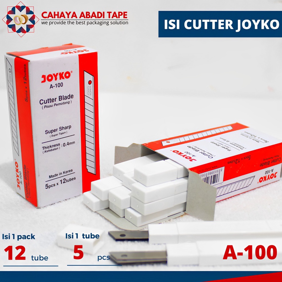 

ISI CUTTER JOYKO A-100 PER PACK n9mu8