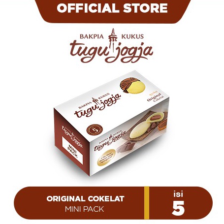 

⁑Ready❁ VG0B7 Bakpia Kukus Tugu Jogja Original Cokelat - Mini Pack F90 ✻Laris
