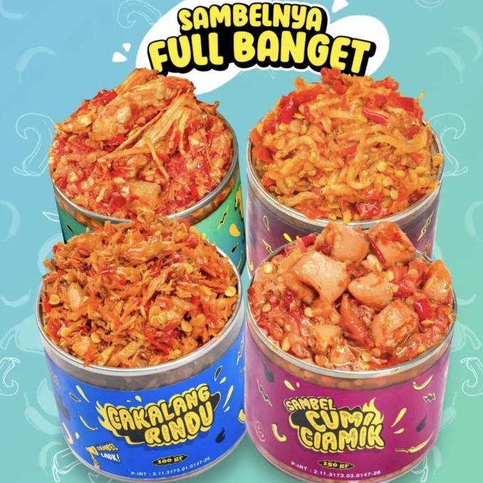 

Eat Sambel - Kemasan Icip Semua Varian Rasa