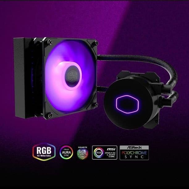 COOLER MASTER MASTERLIQUID ML120L RGB V2 - LIQUID CPU COOLER