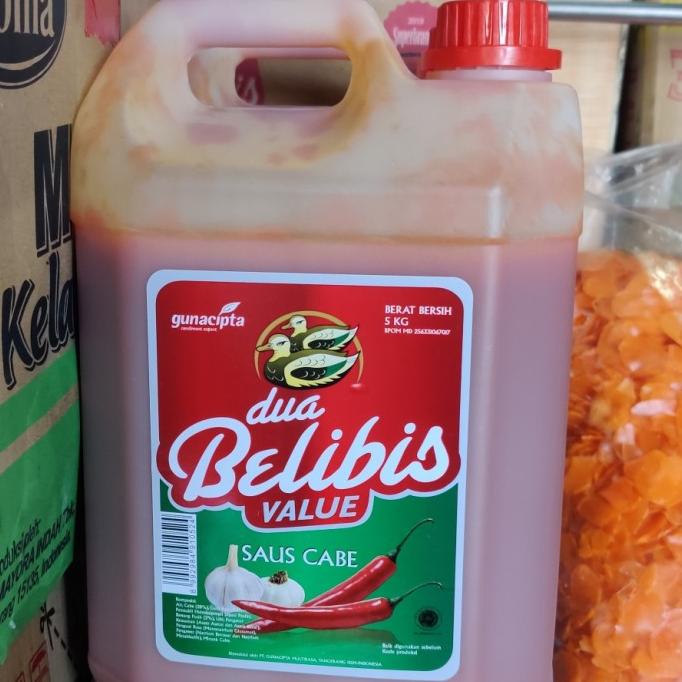

Saus Sambal Cabe Dua Belibis 5 kg Derigen Grosir